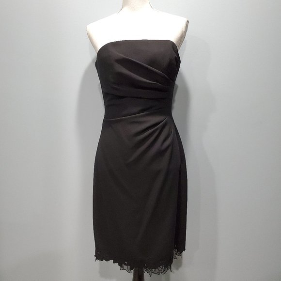 Joseph Ribkoff Dresses & Skirts - J. Ribkoff Couture Dress Black 100% Silk Lace P088